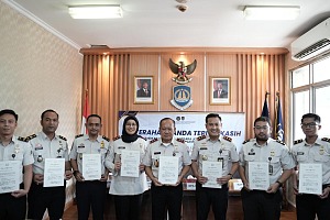 NPA OF JAPAN ANUGERAHKAN LETTER OF APPRECIATION ATAS KEBERHASILAN IMIGRASI UNGKAP KASUS PENIPUAN DARING